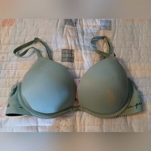 PINK Victoria's Secret Sage Green Bra